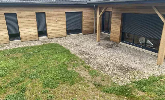 Terrasse en bois IPE à Saint-Étienne, Saint-Étienne, BESSARDET Paysage